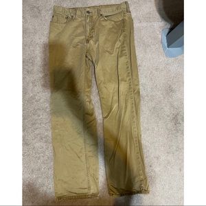 mens denim khaki levi jeans
